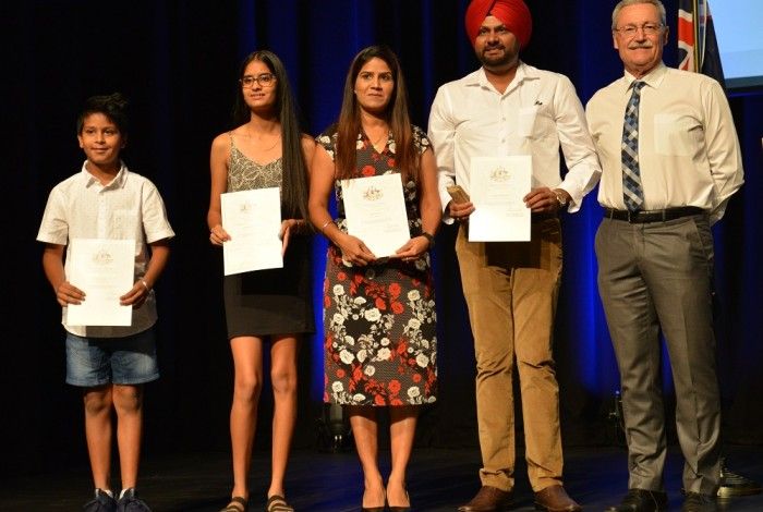 Citizenship ceremony event