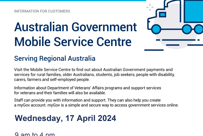 Australian Government Mobile Service Centre