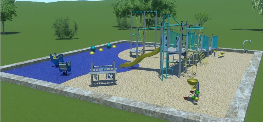 Church Way Playground render view 2